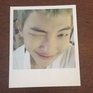 BTS Official Wings Namjoon Polaroid